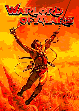 Warlord of Mars Comic Book Cover