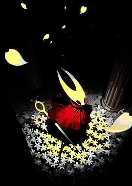 Hornet from Hollow Knight in Bloom