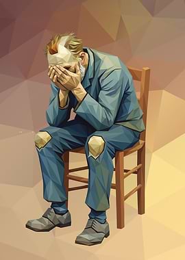 At Eternity’s Gate Low Poly art