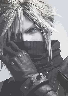 Cloud Strife Portrait