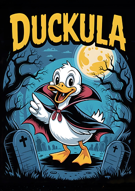 Duckula Cartoon Halloween