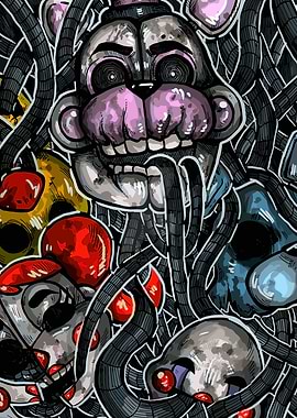 Five Nights at Freddy's Animatronics Art
