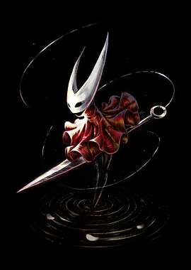 Hornet from Hollow Knight fan art