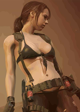 Quiet from Metal Gear Solid V