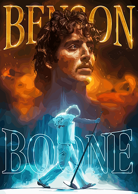 Benson Boone Portrait Art