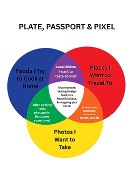 Plate, Passport & Pixel Venn Diagram