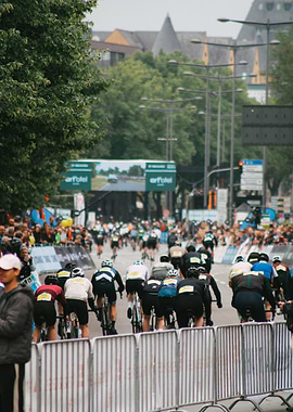 Cycling Race in Urban Environment