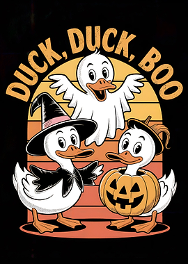 Duck, Duck, Boo Halloween Cartoon