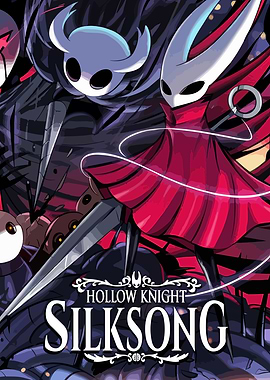 Hollow Knight: Silksong Game Cover Art