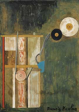 Francis Picabia Abstract Machine Painting