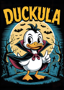Duckula Cartoon Halloween