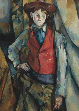 Painting of a man with hat