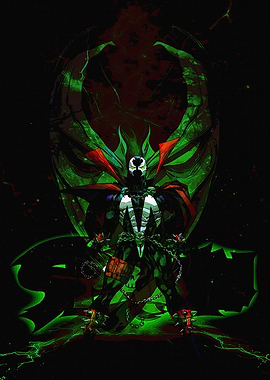 Spawn Comic Book Character Art