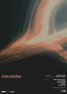 movie poster, space, black hole