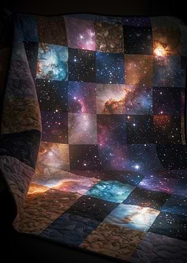 Cosmic Quilt: Galaxy Dreams