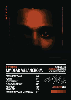 The Weeknd - My Dear Melancholy