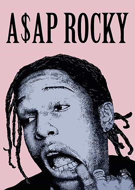 A$AP Rocky Portrait