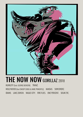 Gorillaz - The Now Now Album Art