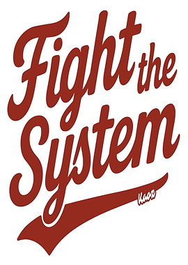 Fight the System Typography Design