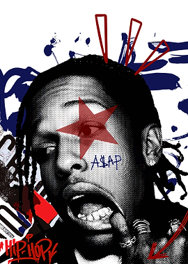 A$AP Rocky Portrait