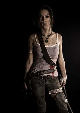 Lara Croft Cosplay Portrait