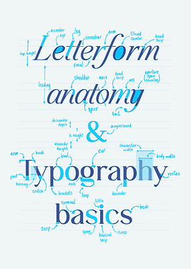 Letterform Anatomy Typography Basics