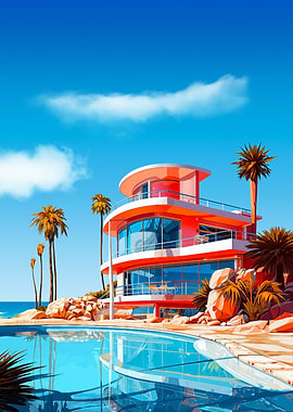 Orange Beach House with Swimming Pool