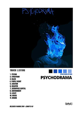 Dave Psychodrama Album Cover Art