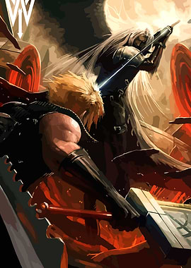 Cloud vs Sephiroth: Final Fantasy VII