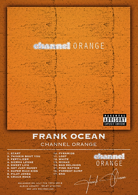 Frank Ocean - Channel Orange Album