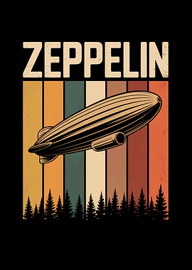 Zeppelin Airship Dirigible