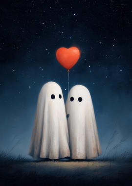Halloween Ghost Couple