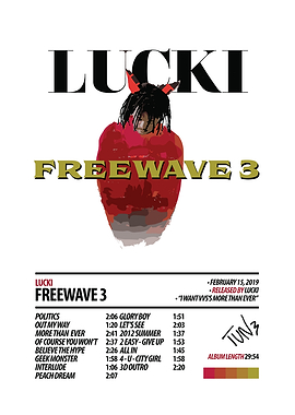 Lucki - Freewave 3 Album Cover