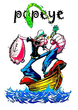 Popeye the Sailor Man Cartoon Fight