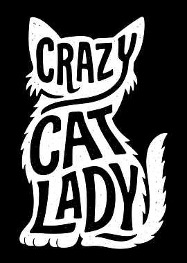 Crazy Cat Lady Women Cat