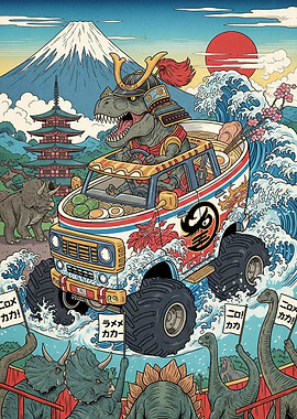 Dinosaur Samurai Ramen