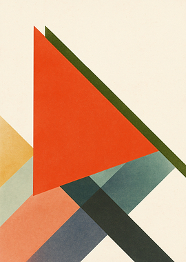 Abstract Geometric Composition with Triangles