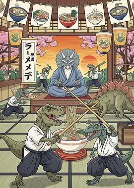 Dinosaur Ramen Dojo