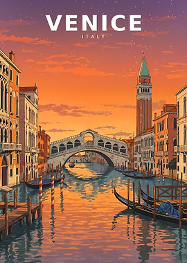 Italy Landscape Vintage Retro – Eternal City Nostalgia