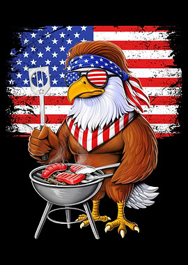 American Bald Eagle Barbecue