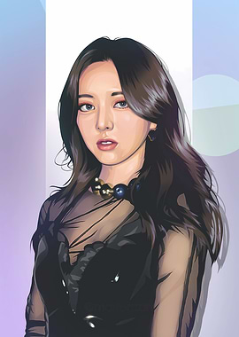 Shin yuna itzy poster