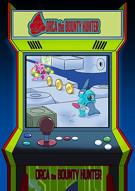 Orca the Bounty Hunter Arcade Game