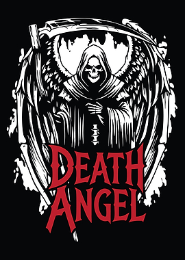 Death Angel Grim Reaper Illustration