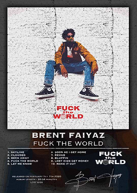 Brent Faiyaz - Fuck the World Album