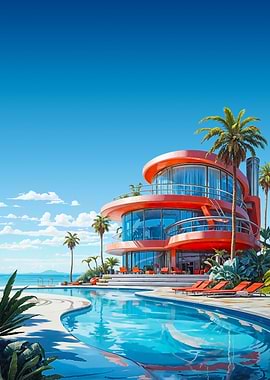 Fantasy Tropical Villa with Pool