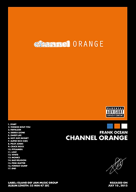 Frank Ocean - channel ORANGE