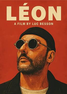 Léon: The Professional Movie Poster