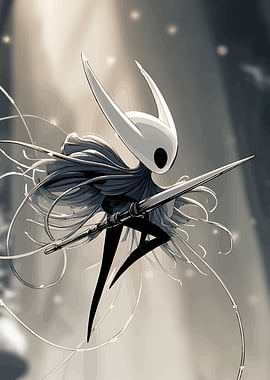 Hollow Knight character art