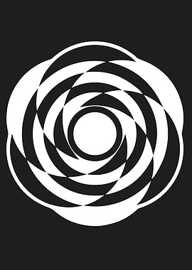 Hypnotic Rose Crop Circle