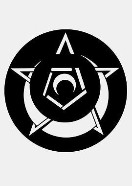 Mystical Pentagram Crop Circle